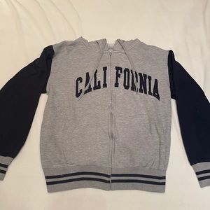 Zip up hoodie